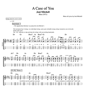 A Case of You